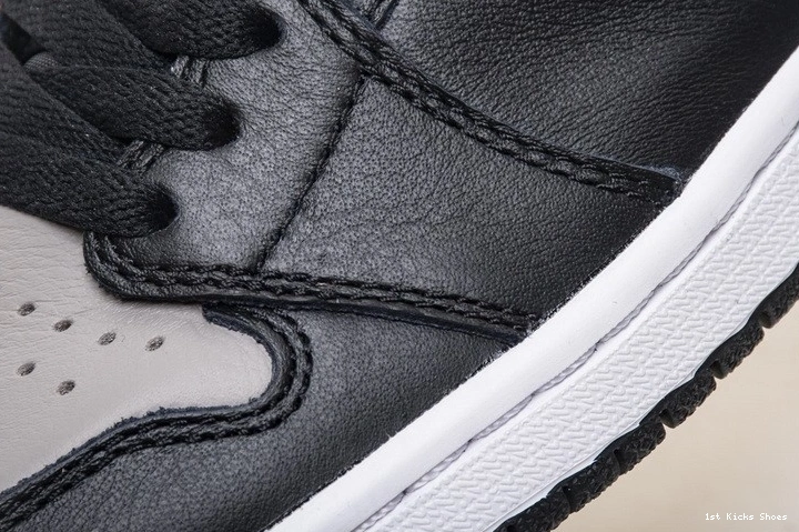 OG 555088-013 Shadow High Black Retro 1 Gray  Jordan Air 1001